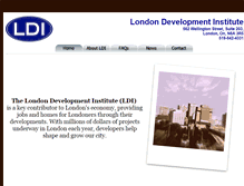 Tablet Screenshot of londondev.ca